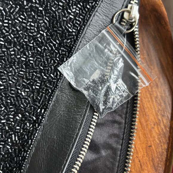 STAUD - Black Demy Convertible Beaded Shoulder Bag - NWT - Retail $375 - Picture 7 of 14